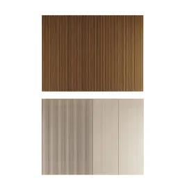 Wood panels set